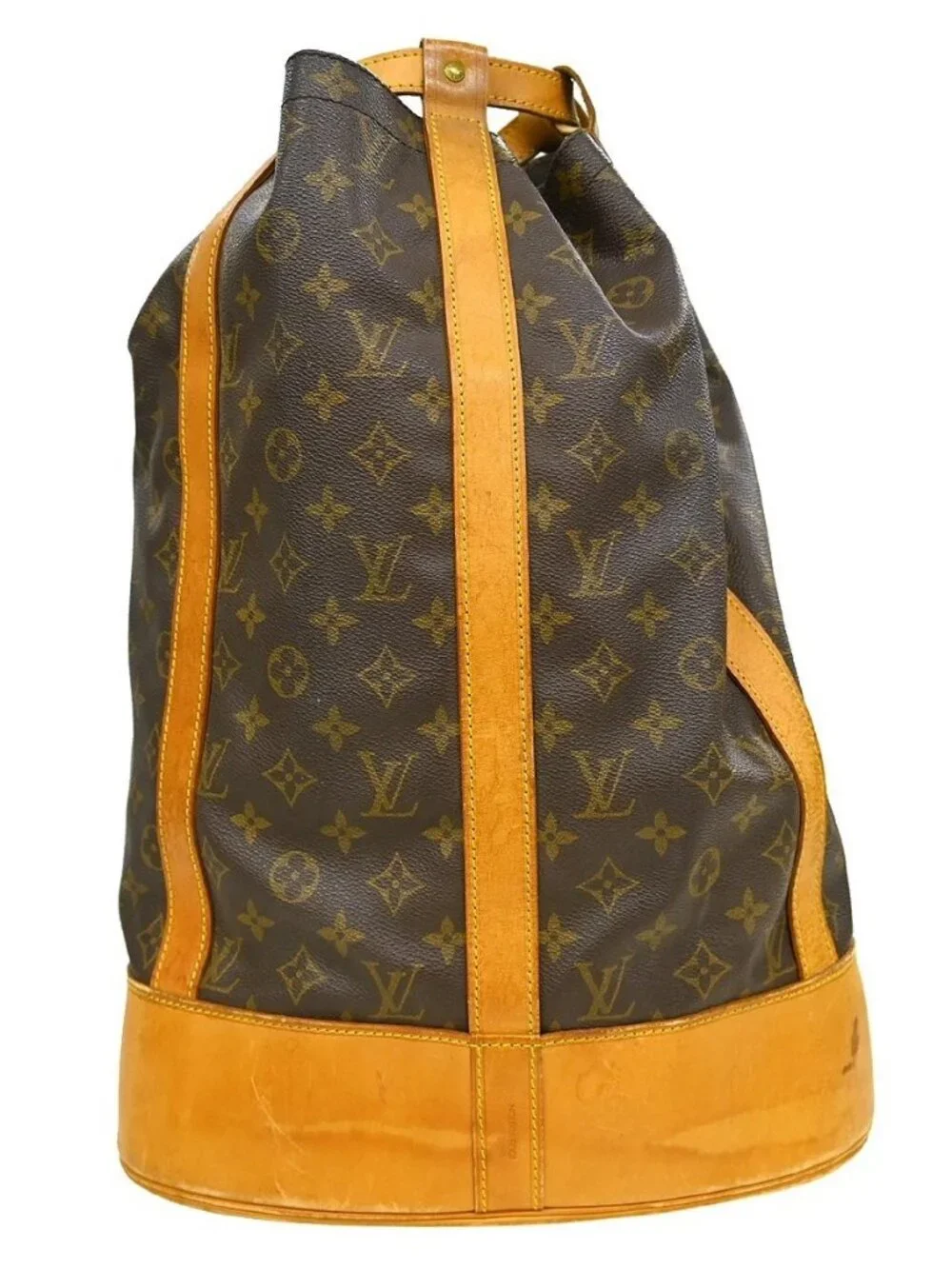 BUYIT03 LOUIS VUITTON RANDONNEE GM DRAWSTRING BAG MONOGRAM M42244 YQ07702 - Picture 15 of 15